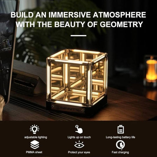 Infinity LED Cube 4D Effect